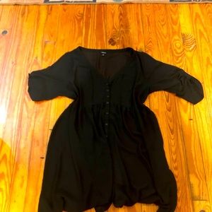 Torrid sheer dress size 3
